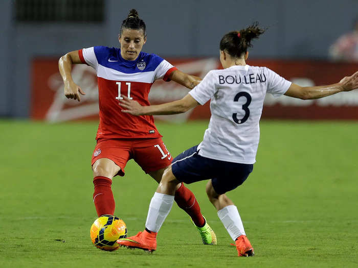 2014: She helped the USWNT qualify for the World Cup and led the Spirit to their first postseason.