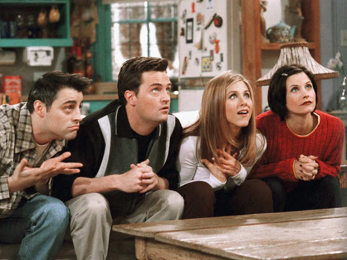 When Chandler and Joey competed against Monica and Rachel in a trivia game moderated by Ross during season one.