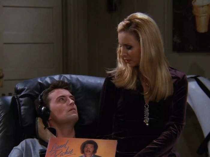 When a heartbroken Chandler performs a pitchy duet of "Endless Love" with Phoebe.
