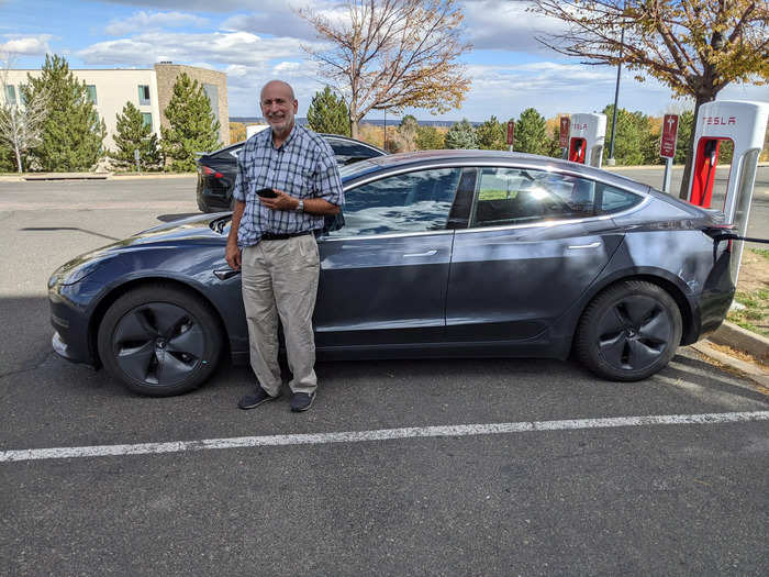 Rick Samuels, 71 — Portland, OR —Tesla Model 3