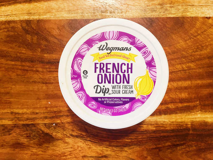 My second-favorite dip was the French-onion dip.