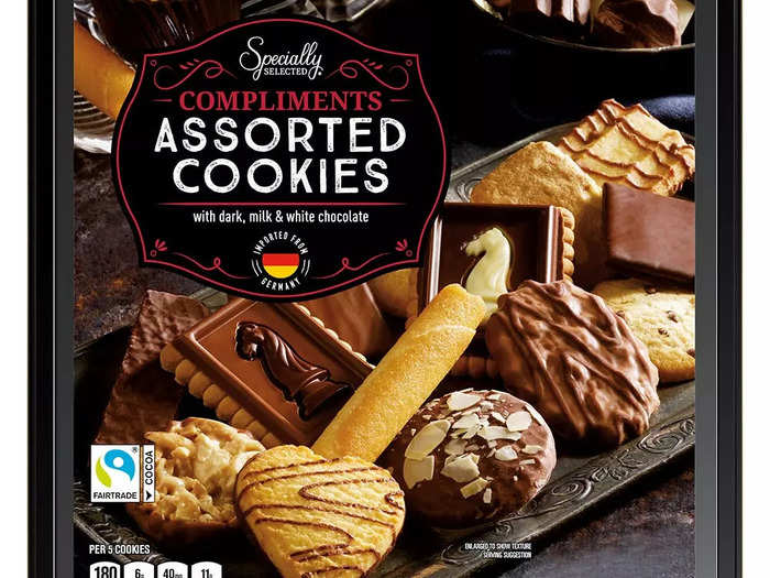 Get ahead on holiday-cookie gifting with the Specially Selected assorted continental box.