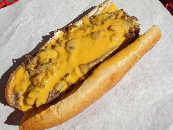 9. Cheesesteak