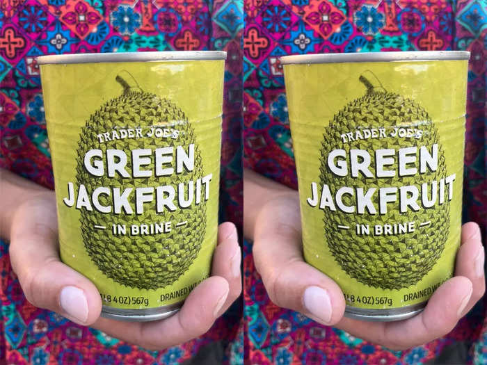 I search for a can of green jackfruit each time I go shopping.