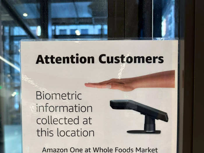 My local Whole Foods had a sign posted notifying customers that biometric information was being collected there.