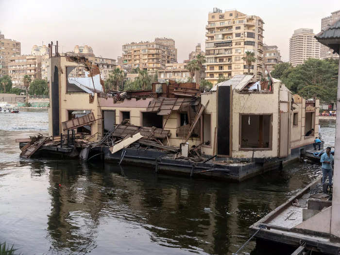 Last year, people living on houseboats on the river Nile — a tradition dating back at least until the 19th century — also lost their homes in Cairo