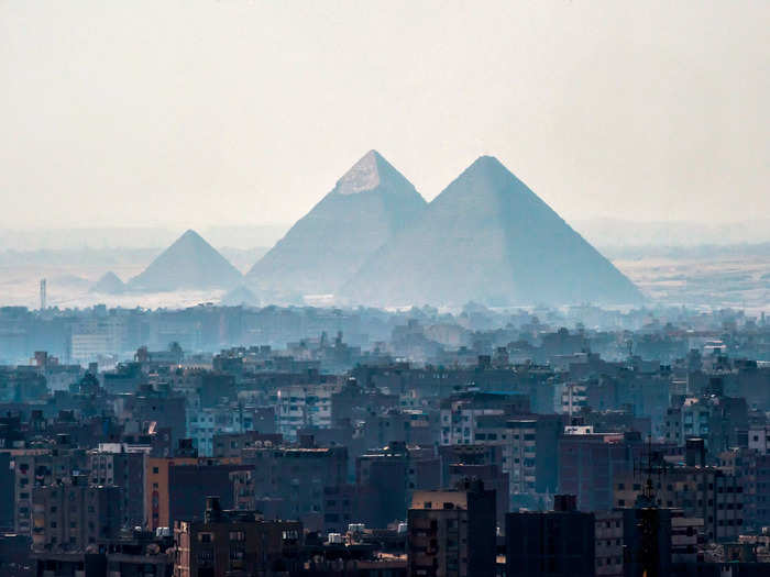 Cairo is known for its heat, crowds, traffic, and history.