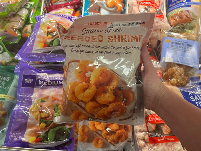 I would recommend the gluten-free breaded shrimp to all seafood fans.