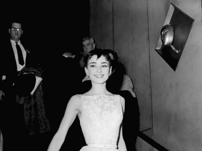 At the 1954 26th Annual Academy Awards, Audrey Hepburn stepped out in a Givenchy gown.