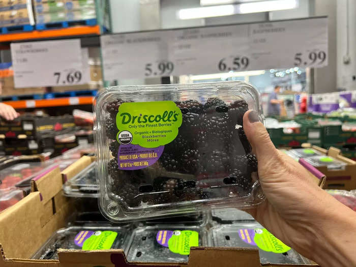 I love how affordable berries are at Costco. 