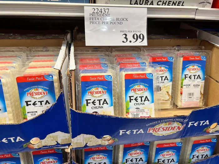 Feta cheese is my go-to dairy product.