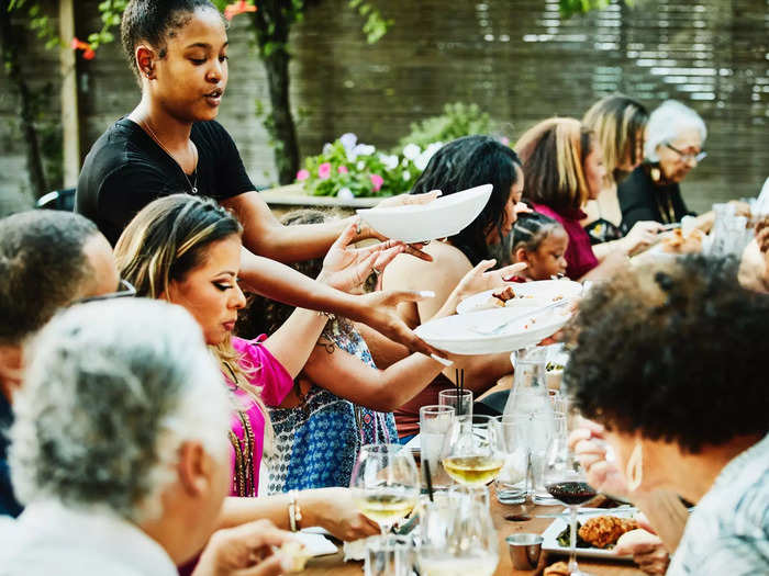 I have been pleasantly surprised by how much warmer customer service at restaurants in the US is compared to service in the UK.