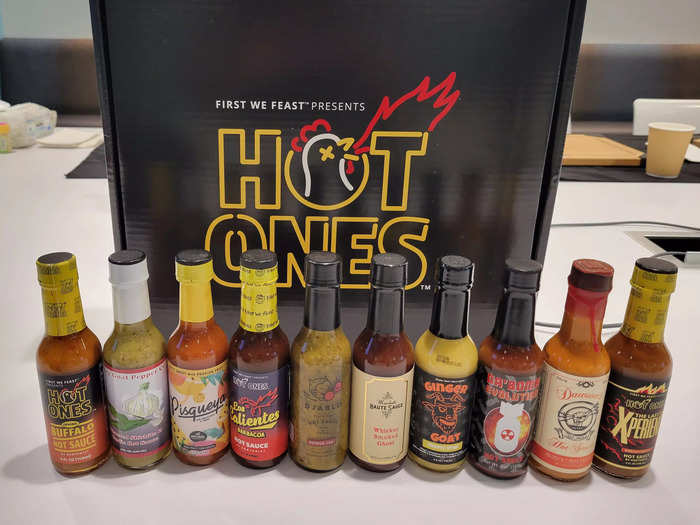 The Heatonist team sent us the official season 22 lineup of sauces for our challenge.