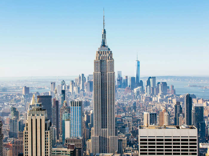 The Empire State Building, a notable icon of New York City, is the most photographed building in the world.