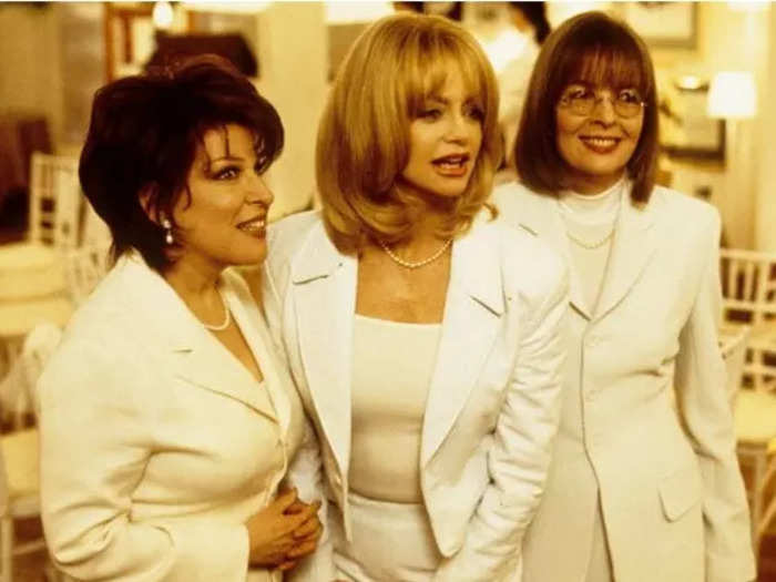 In the 1996 film "The First Wives Club," three college friends try to find dirt on their exes.