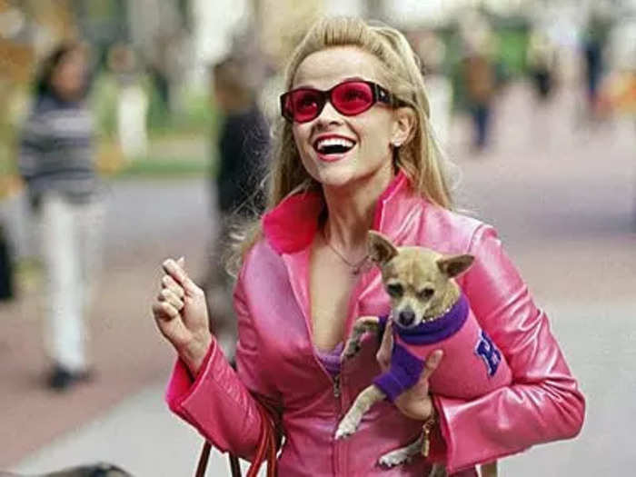 A dumpee schools her ex-boyfriend in "Legally Blonde."