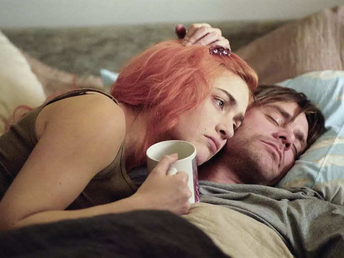 Two people erase their memories of each other in "Eternal Sunshine of the Spotless Mind."