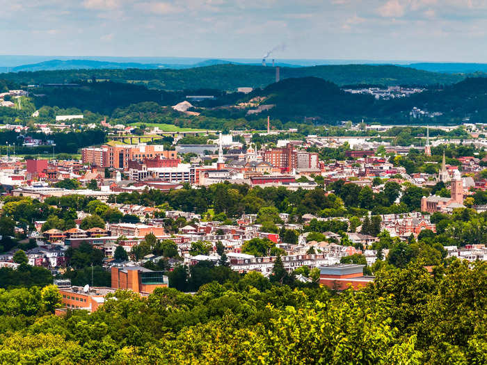 7. York, Pennsylvania