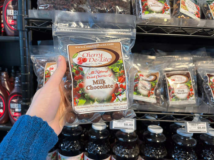 It also stocks some of my favorite treats that I can only buy in Wisconsin, like these chocolate-covered cherries from Door County.