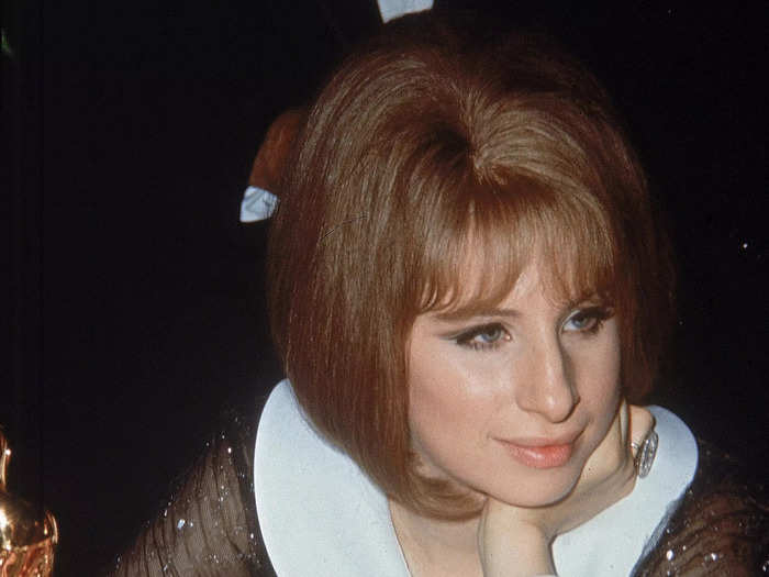 Streisand says she chose the pantsuit to "look more like the 26-year-old girl I am."