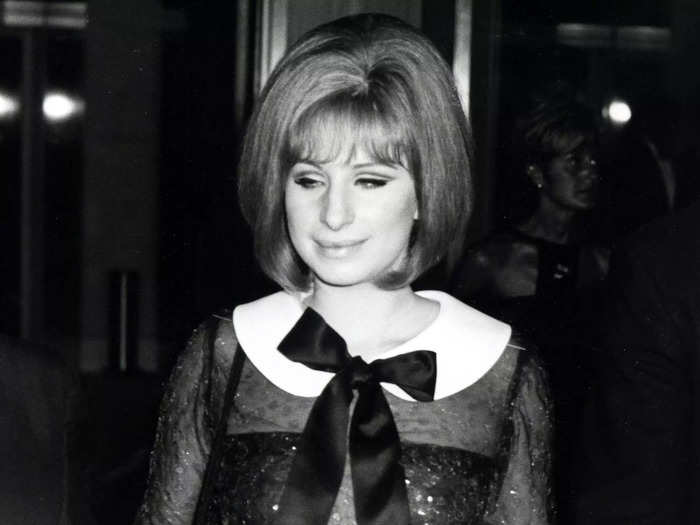 Streisand writes in her memoir that she got ready for the ceremony in her dressing room on the Paramount lot.