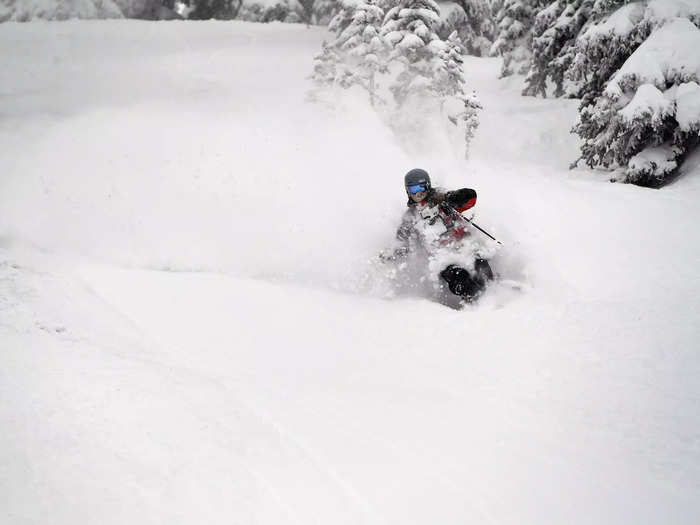 Skiing and snowboarding can cause avalanches. 