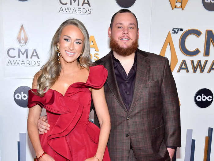 Nicole Combs and Luke Combs