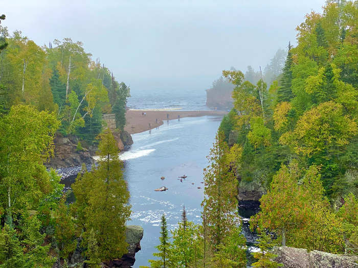 Tettegouche State Park is one of the many parks along Minnesota