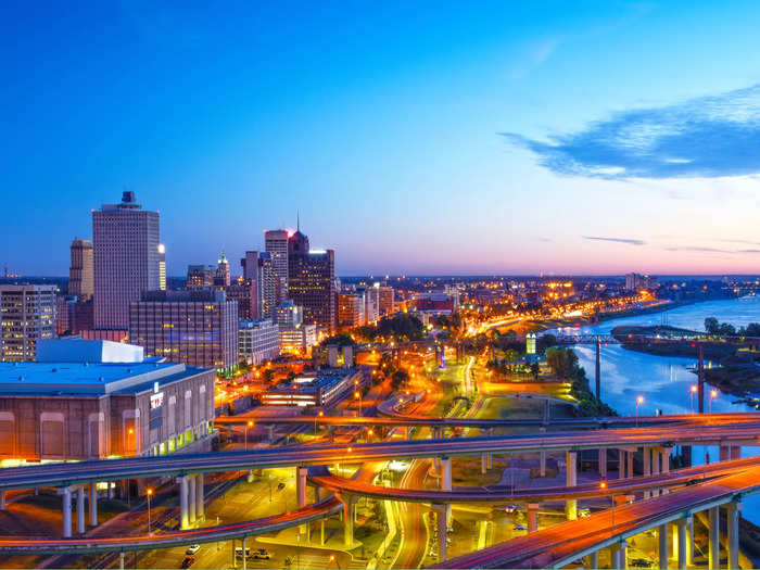 6. Memphis, Tennessee