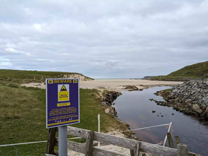 As we explored the surrounding area, we realized why some of the beaches were empty.