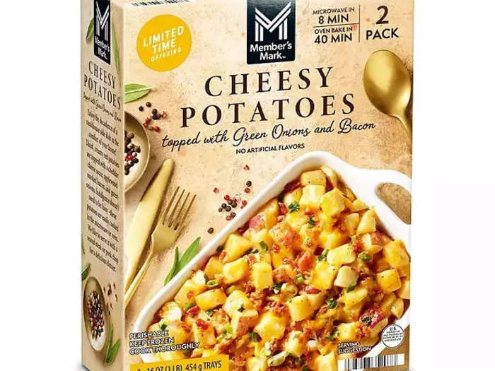 The Member’s Mark cheesy potatoes are delicious any time of day.