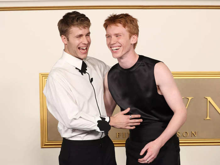 Ed McVey and Luther Ford play Prince William and Prince Harry respectively in the final season.