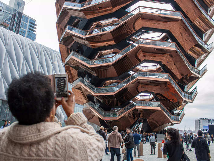 When it opened in 2019, the Vessel received mixed reviews — but tourists flocked there all the same.