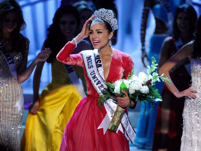 Olivia Culpo won the 2012 Miss Universe pageant.
