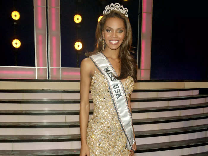 Former Miss USA president Crystle Stewart competed at Miss Universe in 2008. 