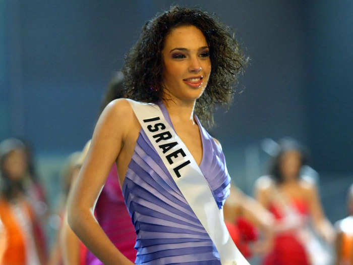 Gal Godot represented Israel when she competed at Miss Universe.