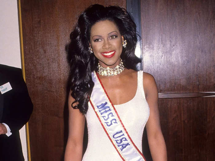 Kenya Moore represented the United States at the 1993 Miss Universe pageant. 