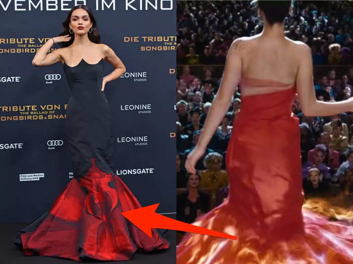 At the European premiere in Berlin, Zegler referenced Katniss Everdeen