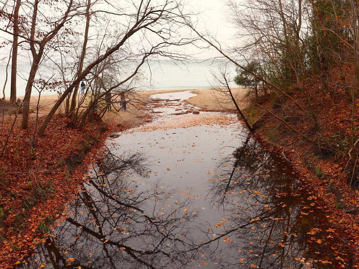 It featured a stunning view of the lake.