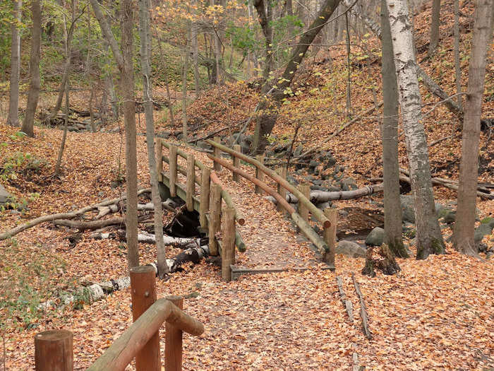 Each bridge looked more scenic than the next.