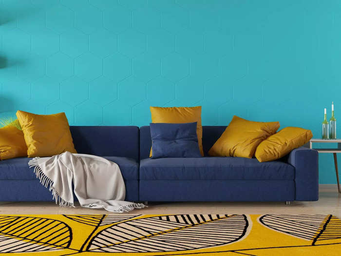 A blend of blue and yellow can promote creativity.