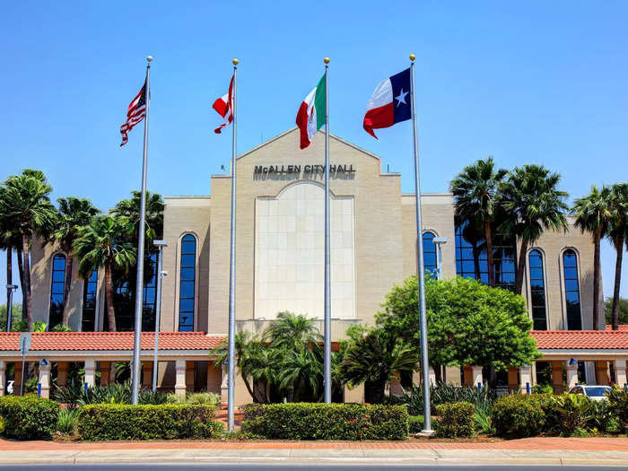 3. McAllen-Edinburg-Mission, Texas