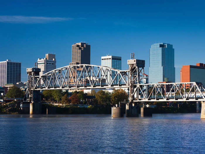 9. Little Rock-North Little Rock-Conway, Arkansas