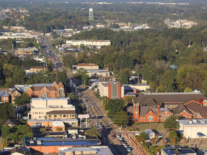 10. Tupelo, Mississippi