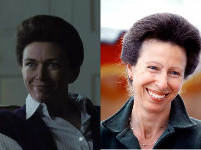 Princess Anne is once again played by Claudia Harrison.