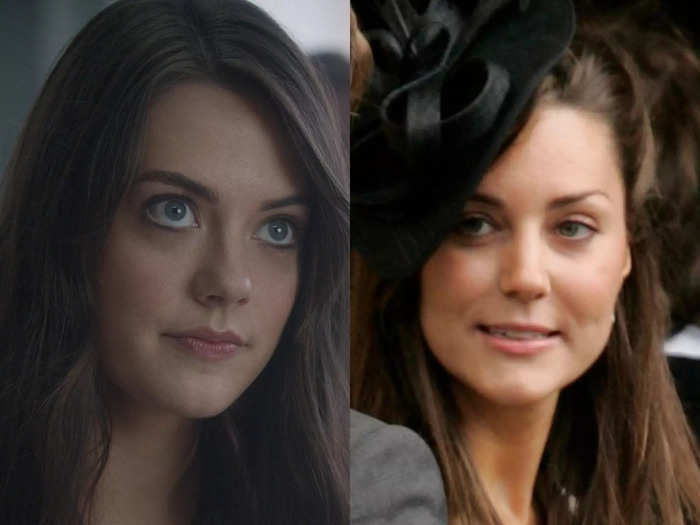 Newcomer Meg Bellamy takes on the role of Kate Middleton.