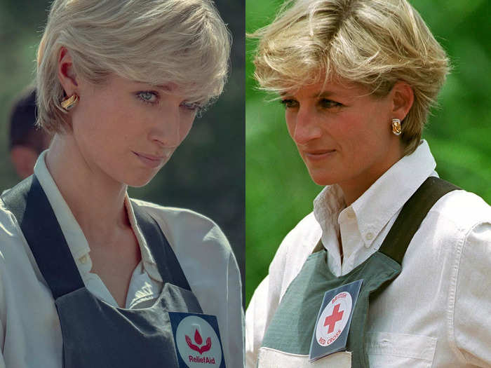 Elizabeth Debicki has returned to portray Princess Diana in her final years.