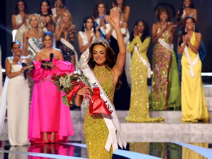 Voigt was named the new Miss USA on September 29. 