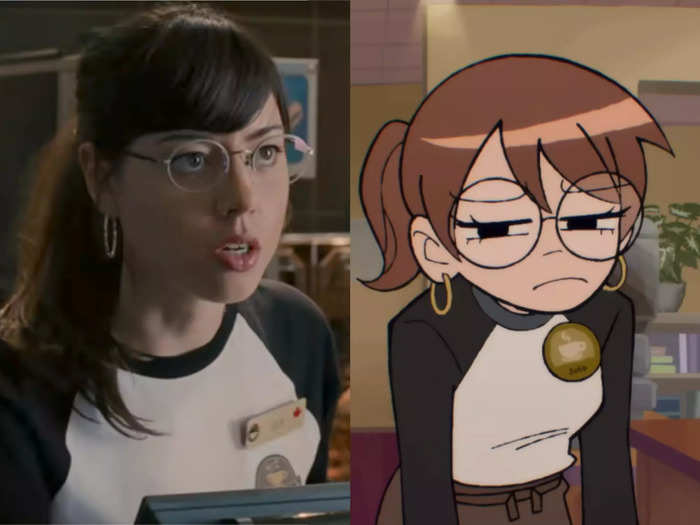 Aubrey Plaza plays Julie Powers