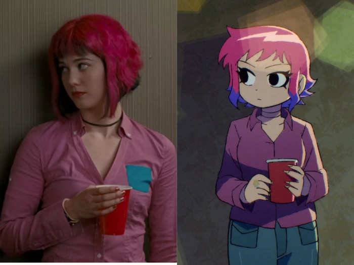 Mary Elizabeth Winstead plays Ramona Flowers